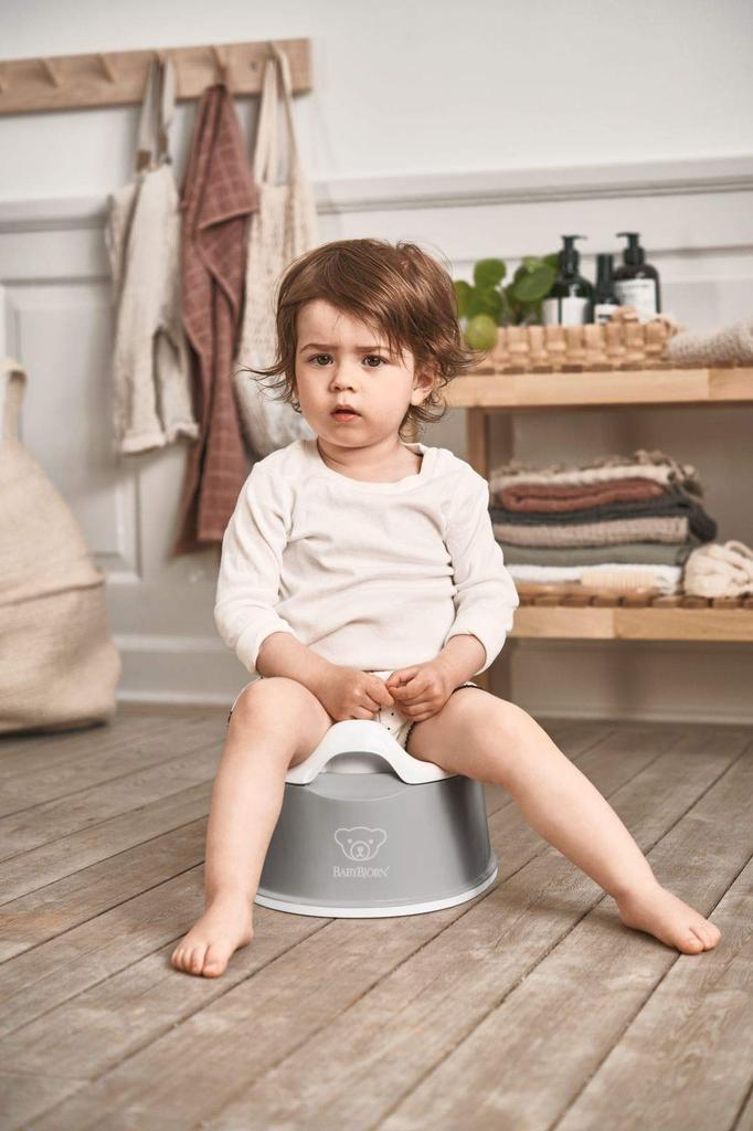 BabyBjorn Smart Potty In Gray/White (Authentic Japanese Product)