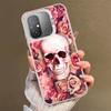 Floral Skull Flower Skeleton Shockproof Phone Case for Xiaomi Poco X7 X6 X5 X3 Pro F7 Ultra M8 Redmi 15C 15 14C 13C 12C 10C 13 1