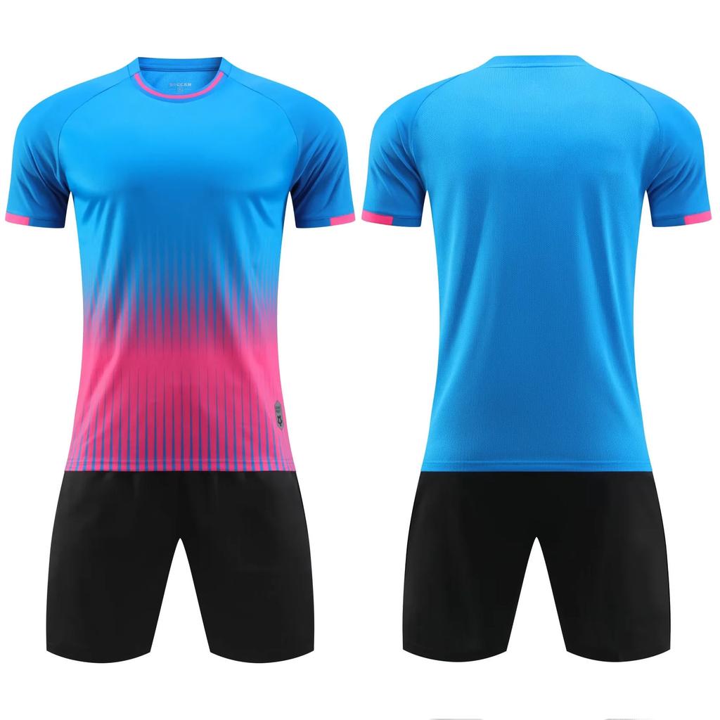 A large number of spot children's football jerseys men's, game jerseys summer training bilateral pockets short-sleeved children's football jerseys