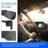 1Pcs Central Control Screen Accessories Screen Visor Anti-Glare Cover Car Gps Navigation Sun Shade Display Screen Visor
