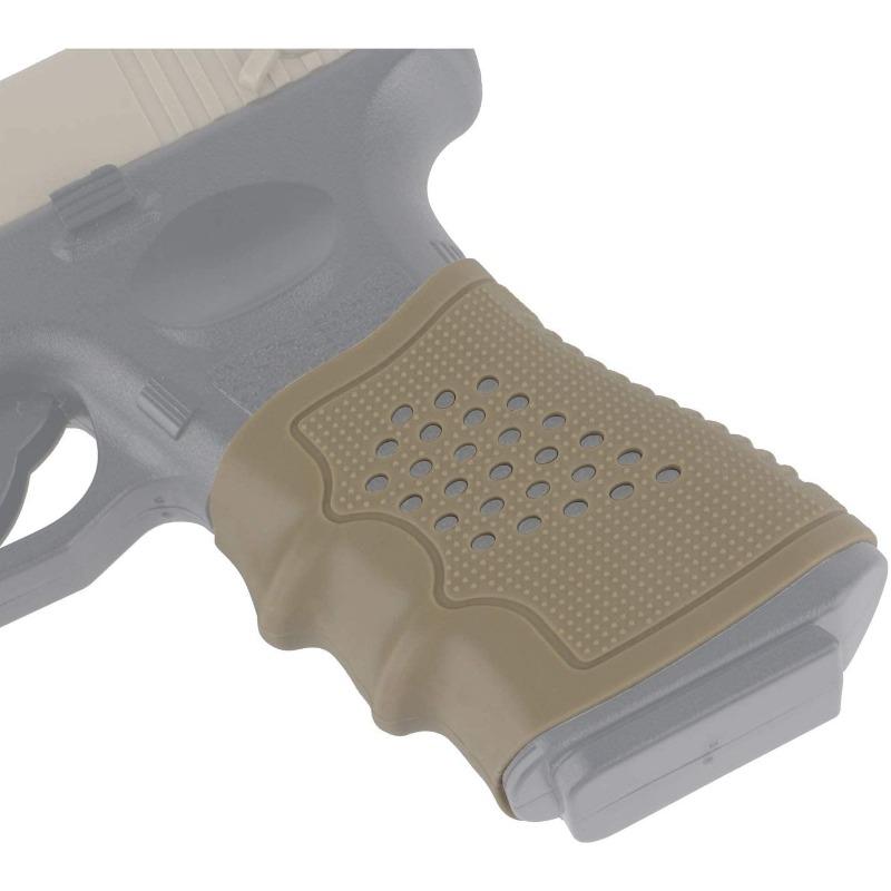 1PC Anti-Slip Tactical Handgun Rubber Protect Cover Grip Glove Tactical Holster for Glock Hunting Black Gun Accesories