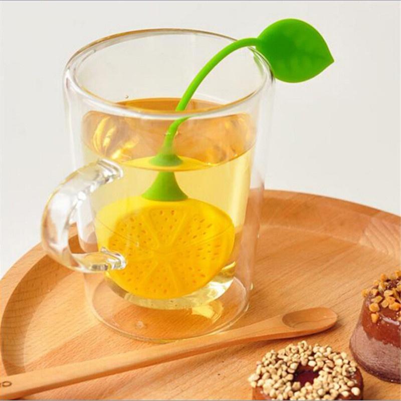 

Creative 1шт случайный цвет лимон силиконовые Чай Infuser Кухонные гаджеты