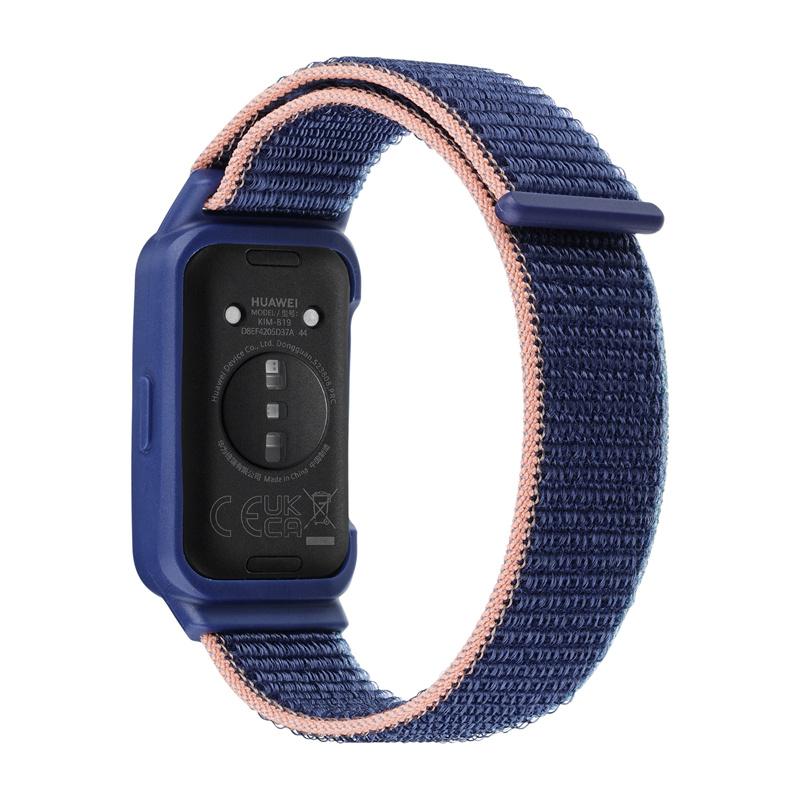 Lonkenn Cinturino In Nylon Per HONOR Band 7 – Traspirante E Regolabile – Bianco – Bracciale Sportivo Uomo E Donna