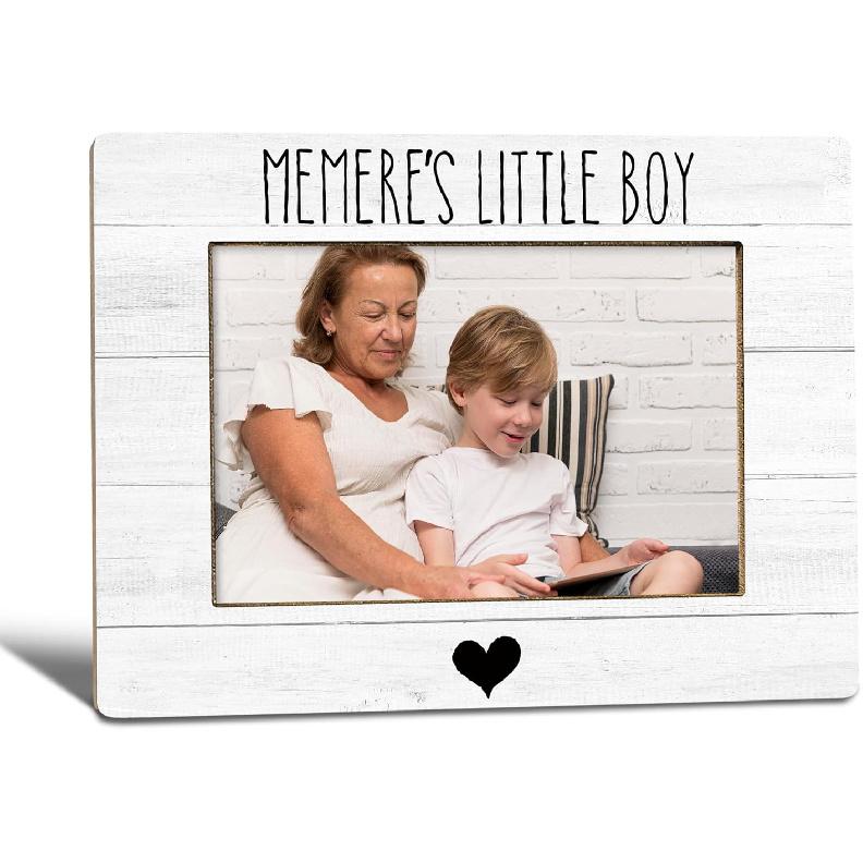 Papaw Grandpa Gifts from Granddaughter Picture Frame, Grandpa Gifts for Father s Day, Papaw s Little Girl Photo Frame 4x6, Grandfather Wooden Photo memere