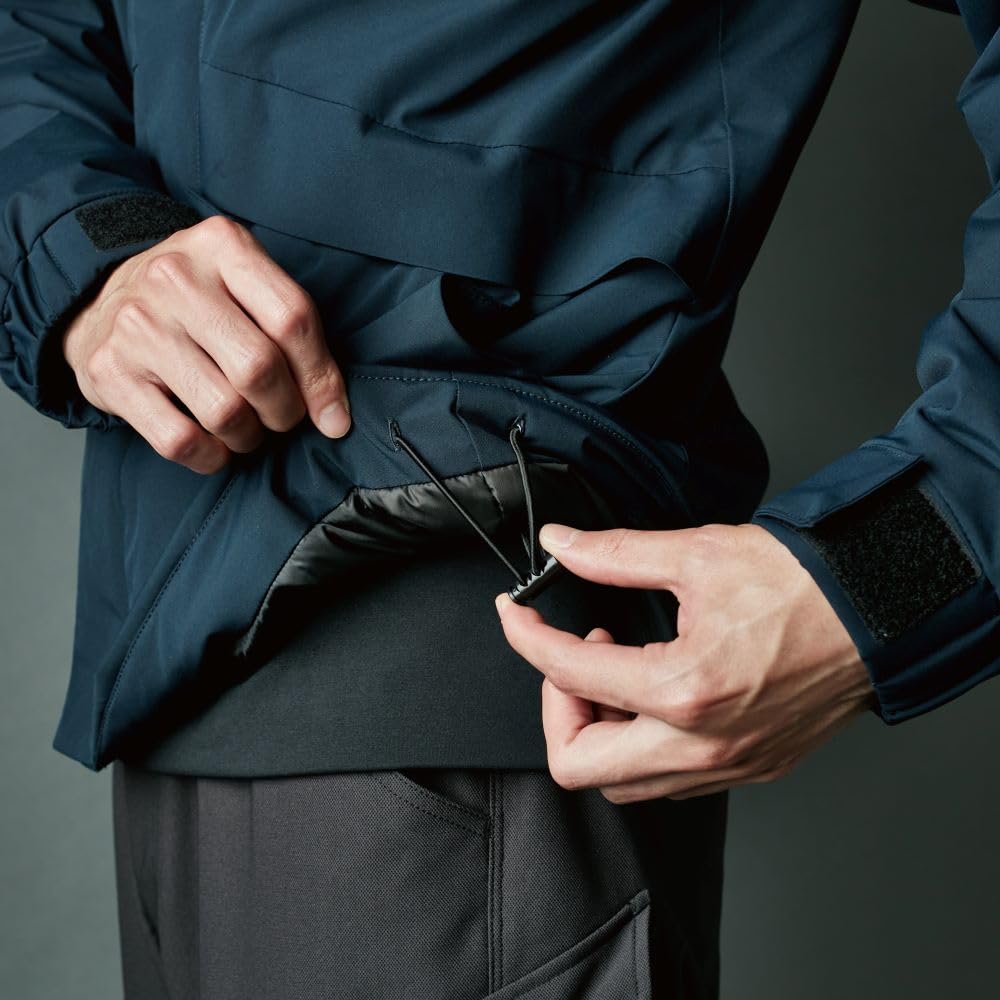 TS DESIGN Fiber Down Jacket for 84736 45 5L Autumn/Winter, Navy,