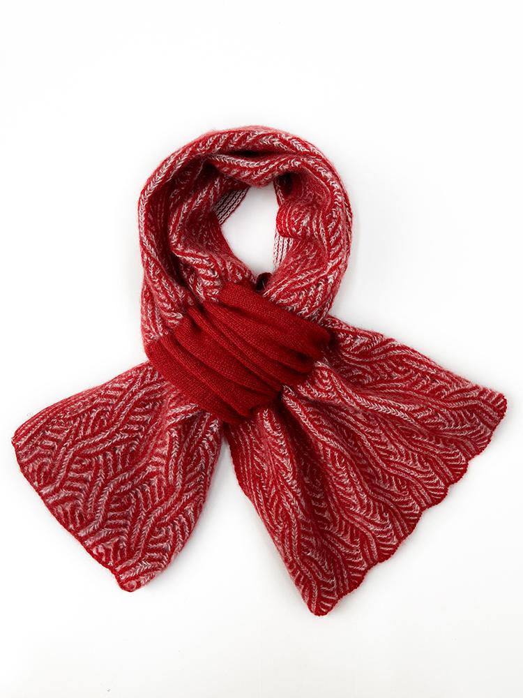 100 Baby Cashmere Super Soft Neck Ring Scarf Knitted Women Neck Warmer Small Scarves Snood Autumn Winter Cowl Pure Cashmere Acc