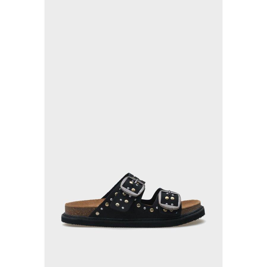 

Жіночі шльопанці з натуральної шкіри 37 видра коричневий колір