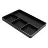 RC Repair Screw Tray 4 Grids Aluminum Alloy Screw Tray with Magnetic Pad for 110 18 RC Car RC