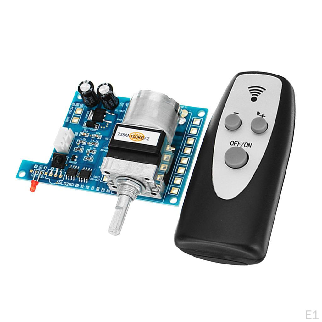 Potentiomètre motorisé de préampli à 9 contrôles de volume de haute qualité