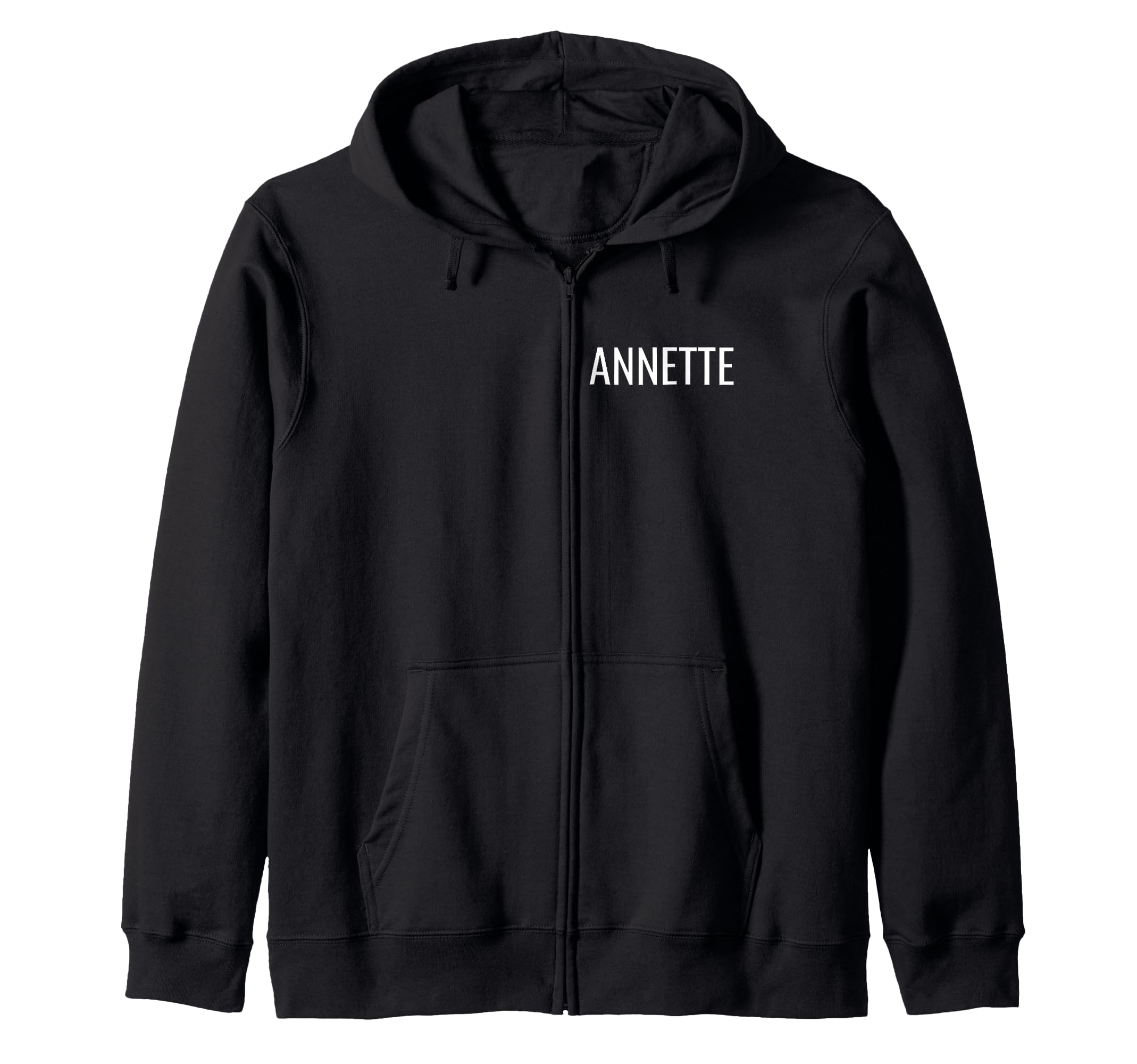 

Annette Zip Hoodie чёрный