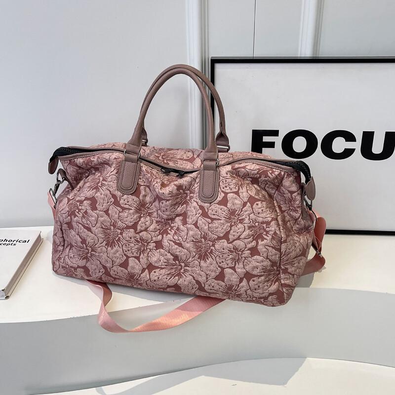 KANDEXS Floral Large Capacity Travel Bag
