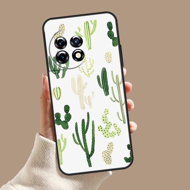 

Plant Cactus Case For OnePlus Nord 5 CE 3 4 Lite N20 N30 OnePlus 15 13 12 11 8 9 10 Pro 10T 13T 13R Cover OnePlus 10R