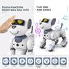 Intelligent Robot Dog Remote Control Electronic Sing Dan Follow Smart Interactive Stunt Music Toy Programmable Puppy Kid Gift