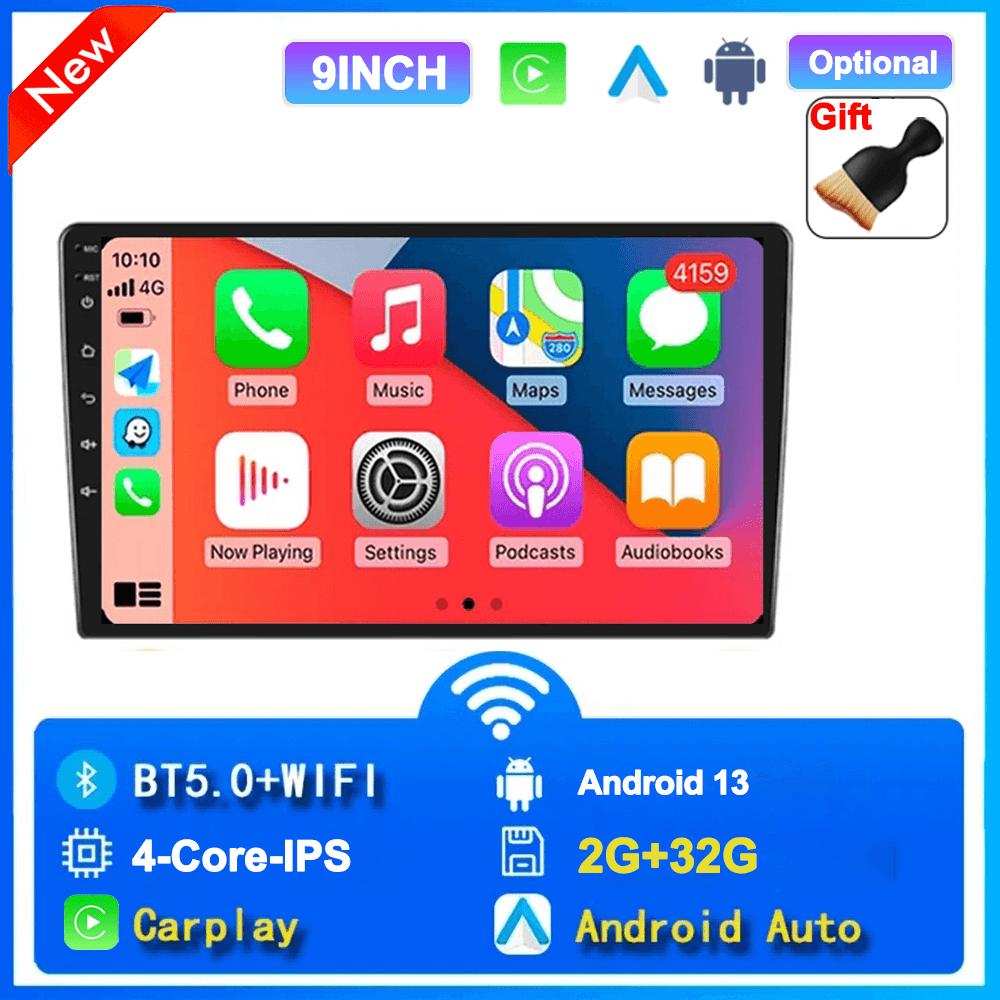 Universal 2 Din Android Car Radio Automotive Multimedia Wireless Carplay GPS Stereo For Volkswagen Nissan Hyundai Kia Toyota For