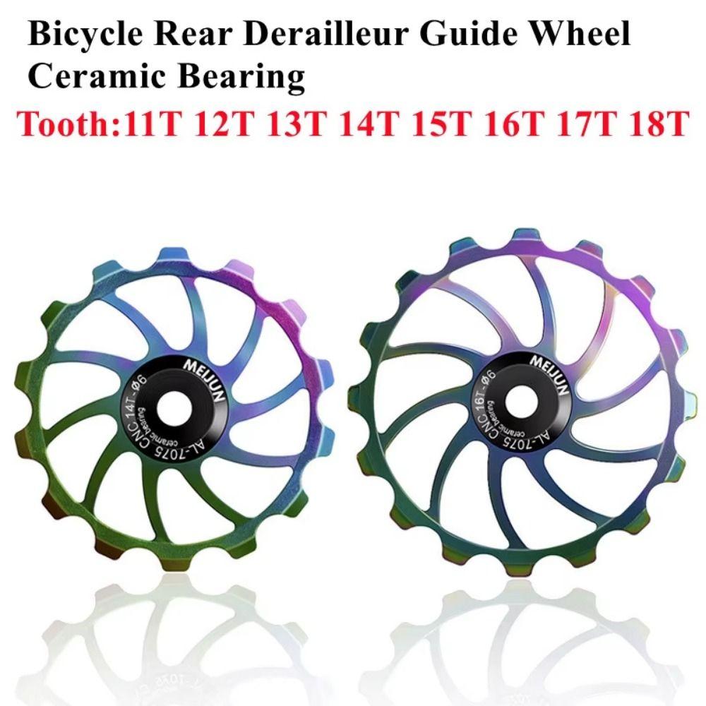 Scripete Schimbător Spate Bicicletă Rulment 11T--18T Scripete Bicicletă Oțel Rulment Accesorii Ciclism