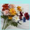 Flower Bouquet Artificial With 5 Prong Fabric Home Wedding And Decoration Hotel