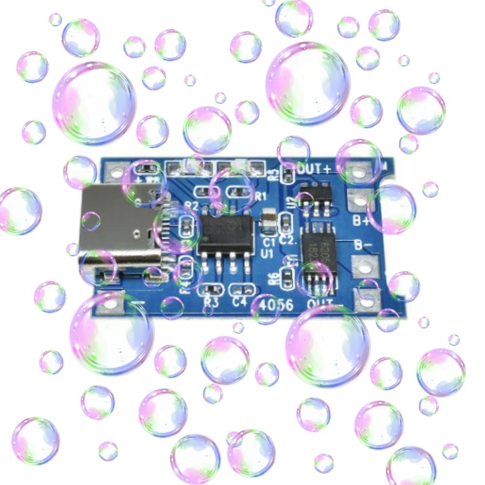 1/10PCS Type-C USB 5V 1A 18650 Lithium Battery Charger Module Charging Board with Protection TP4056