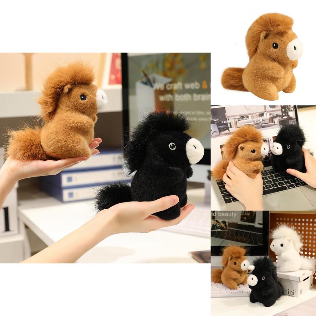 Pony Plush Doll For Home Office Decor Girls Gift Soft Toy 13cm