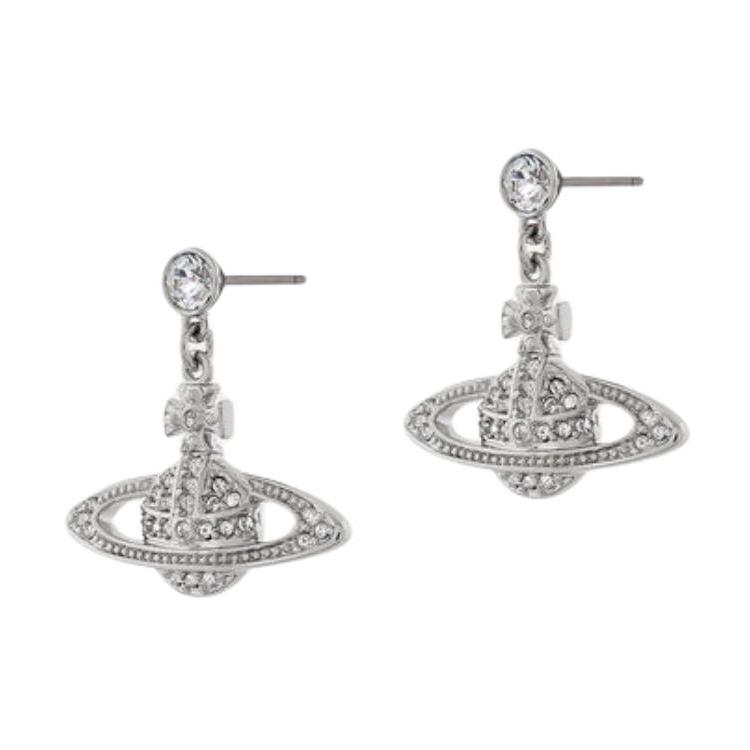 Vivienne Westwood Logo Brass Earrings Women earrings 8050889134992 Basic Packaging-Dust Bag+Box