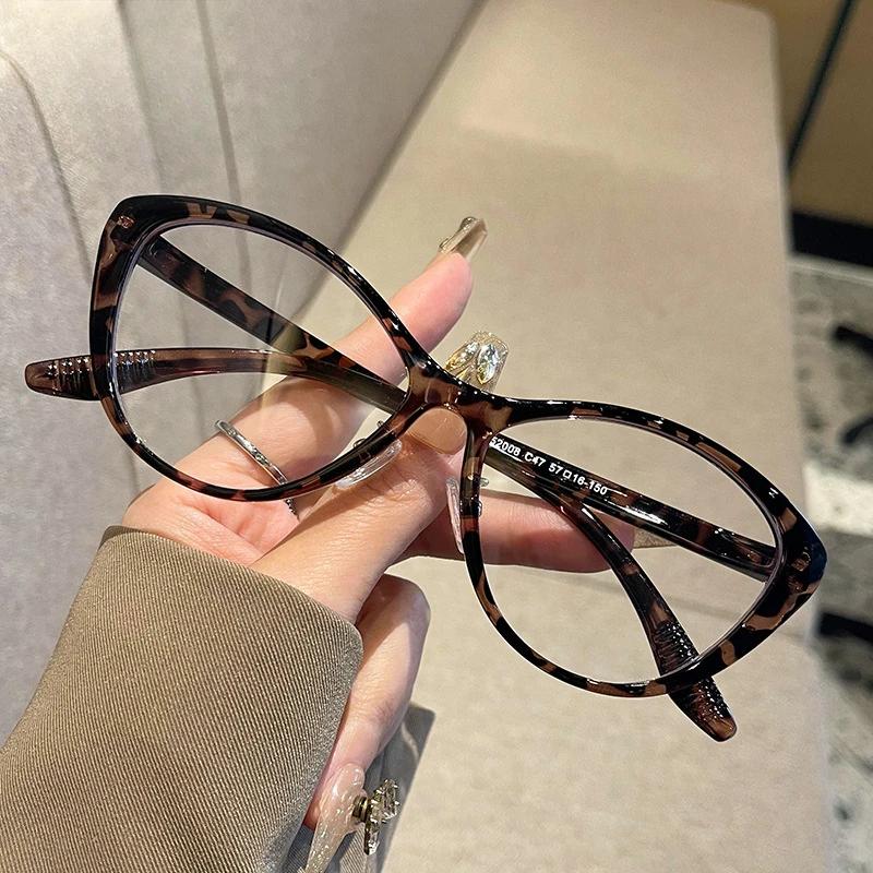 Transparent Eyeglasses Anti-Blue Light Glasses Women's Optical Spectacle Eyeglass Fashion Vintage Frame Eyewear Computer Goggles