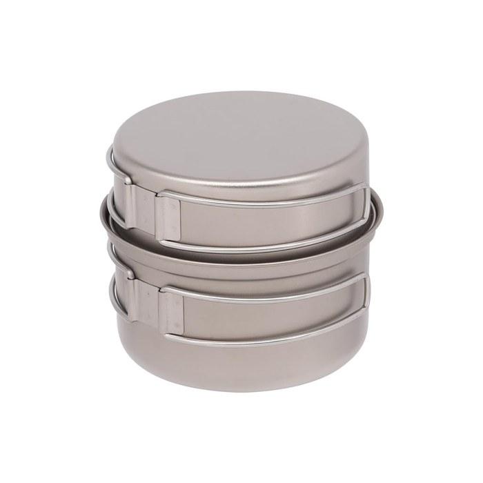 Belmont Pot BM-580 Titanium Trail Cooker (with Case) Made in Tsubamesanjo, Silver, 0.7 L