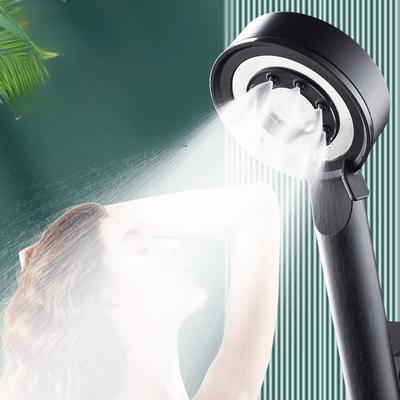 Sprühdusche, Stahlblech, Druckduschendüse, Handbrause-Set, Fünfgang-Multifunktions-Universalanschluss