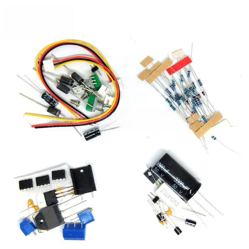 Adjustable DC Power Supply Kit: 0-30V, 2mA-3A with Short Circuit and Current Limiting Protection.