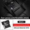 Για 2008- Lexus LX570 LX450d Κάλυμμα Σιλικόνης Κεντρικής Κονσόλας Αντιολισθητικό Αδιάβροχο Αξεσουάρ Προστασίας Εσωτερικού