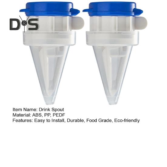 2Pcs Splash Proof Juice Pourer Dustproof Great Dispenser Drink Mouth Extension Beverage Pour Deflector