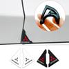 2 uds. Pegatinas Protectoras Antirrayaduras para Esquina de Puerta de Coche para Mitsubishi Ralliart Lancer ASX L200 Colt Pajero Outlander Eclipse