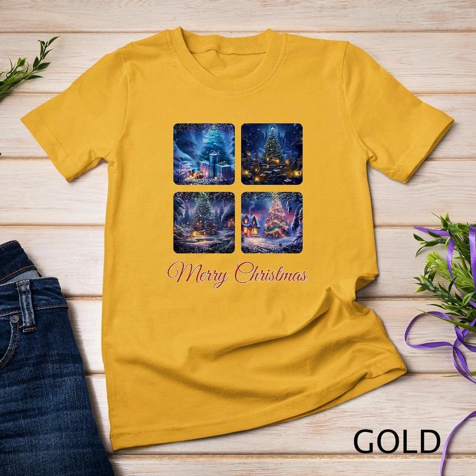 Winter Wonderland Christmas Collection Funny Christmas Shirt Unisex T-shirt 5 2XL