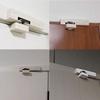Portable Adjustable Speed Aluminum Plastic Pneumatics Door Closers with Snap Plate Home Accessory for Smooth Operations