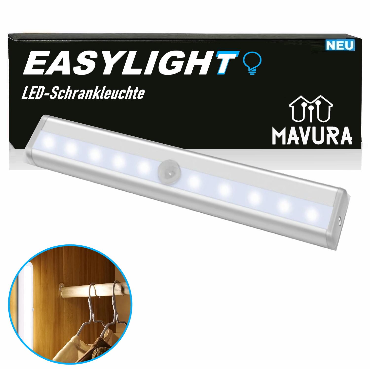 

EASYLIGHT Шафова лампа Підсвітка під шафу Нічник з датчиком руху