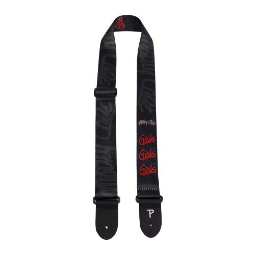 Motley Crue Girls Girls Girls Leather Guitar Strap