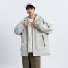 Fattened and Enlarged Hooded Outdoor Mountain Fat Man Loose Jacket Men Waterproof Jacket Men