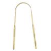 Rose Gold Stainless Steel U-Shaped Tongue Scraper Cleaner