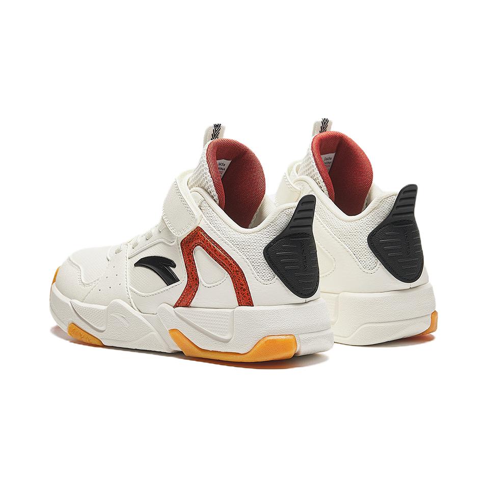 Anta Comfortable Versatile Non-Slip Wear-Resistant Low-Top Kids Basketball Shoes Kids sneaker Off-White 312439957N-3