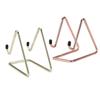 2Pcs Phone Mount Stable Triangular Design Rubber Head   Anti Rust Portable Tablets Holder for Mobile