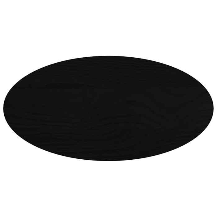 VidaXL Table Top 80x40x2 Cm Solid Oak Wood Oval, Coffee Table Top, Replacement Table Top, 4009053