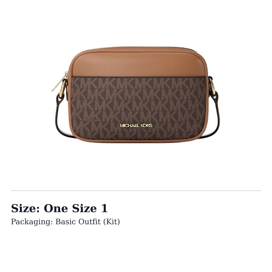 MICHAEL KORS Jet Set Coated Canvas