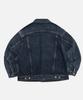 Midupdate Dark Washing Type2 Trucker Denim Jacket_Indigo
