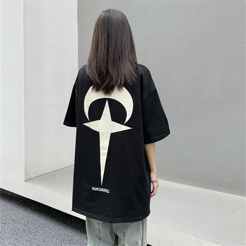 Legal Alien niche design sense European and American style t-shirt