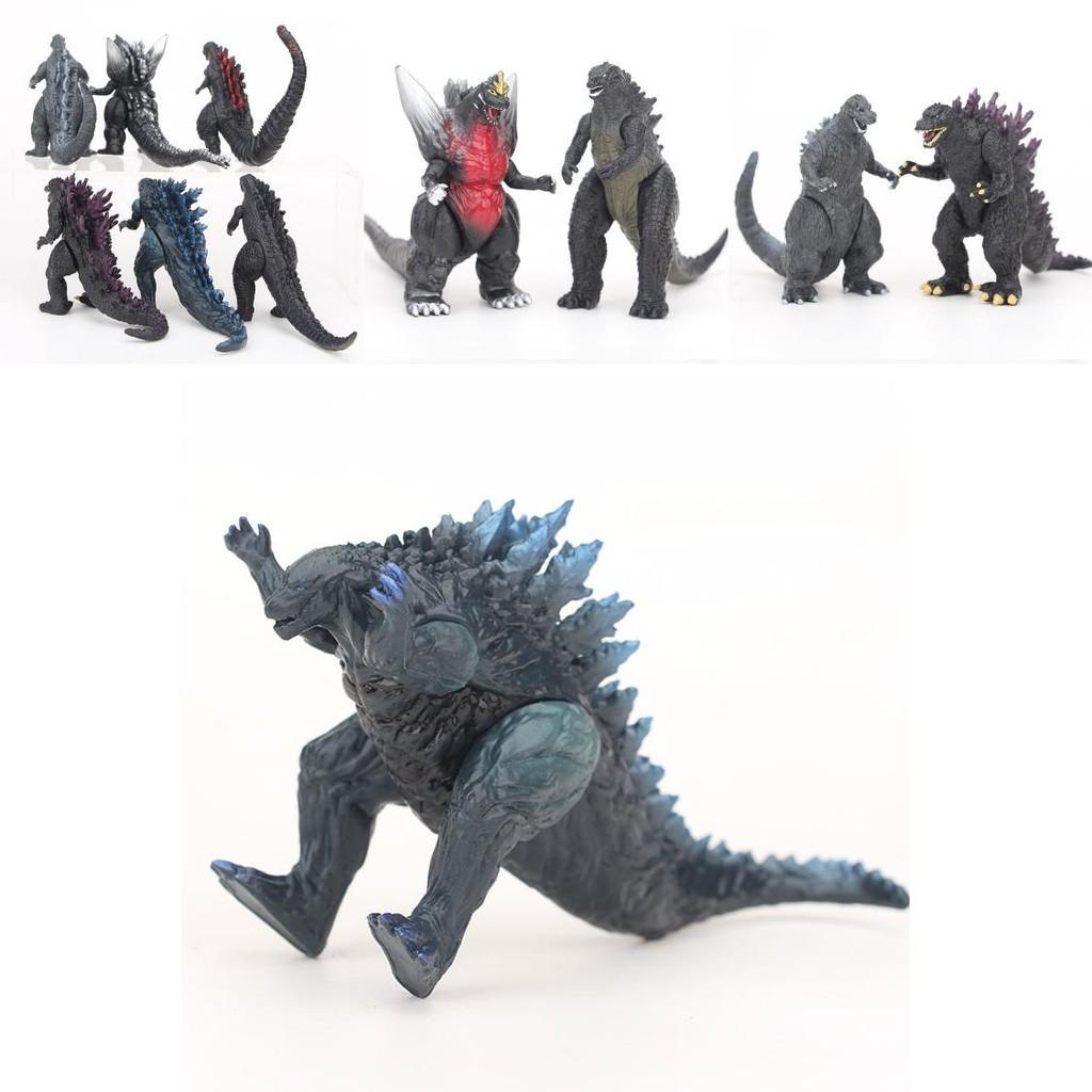 6pcs Exquisite Godzilla Monsters Movie Character Action Figure Doll Set For Fans