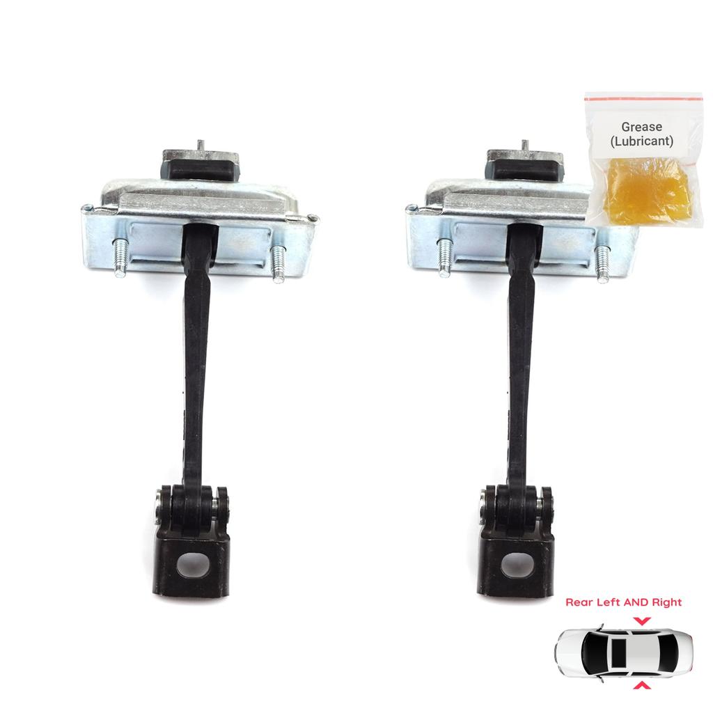 BDP1233-1 2 Pieces Rear Left AND Right Door Catch Hinge Brake Stop Check Strap Limiter for Vauxhall Opel Corsa D S07 2006-2014 13181961