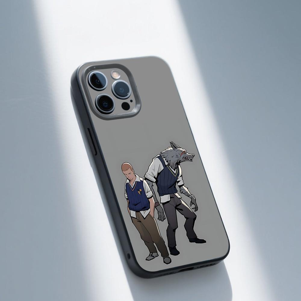 Jimmy Hopkins B-Bully Phone Case For iPhone 16,15,14,13,12,11,Pro,Max,Plus,X,XS,SE,E,Mini,Soft Silicone Black Case