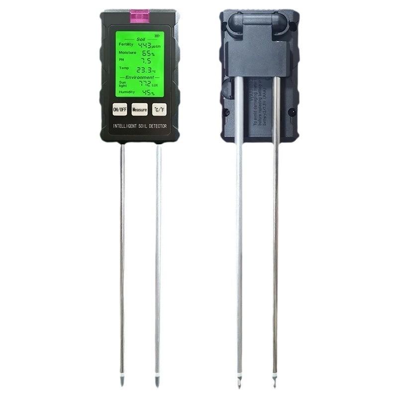 Soil Moisture Tester With Ph And Temperature For Gardening And Farming