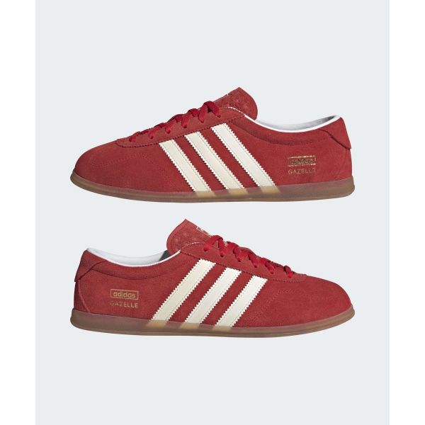 adidas Originals Gazelle Lo Pro Lepší Šarlatová/Oblakově bílá/Guma Dámské tenisky Červená JR5744