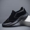 Herren-Leder-Skateboard-Schuhe, männliche Studenten, Sport-Walking-Freizeit-Turnschuhe, Business-Arbeits-Reise-Schuhe