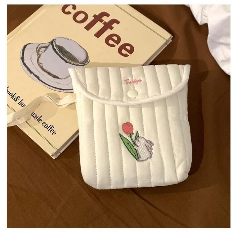 Cute Sanitary Napkins Menstruation Towel Storage Bag Portable Mini  Tampon Monthly Bag Storage Bag