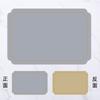 Square light luxury leather placemat waterproof and oil-proof west dining table thermal insulation mat home hotel high temperature resistant coaster